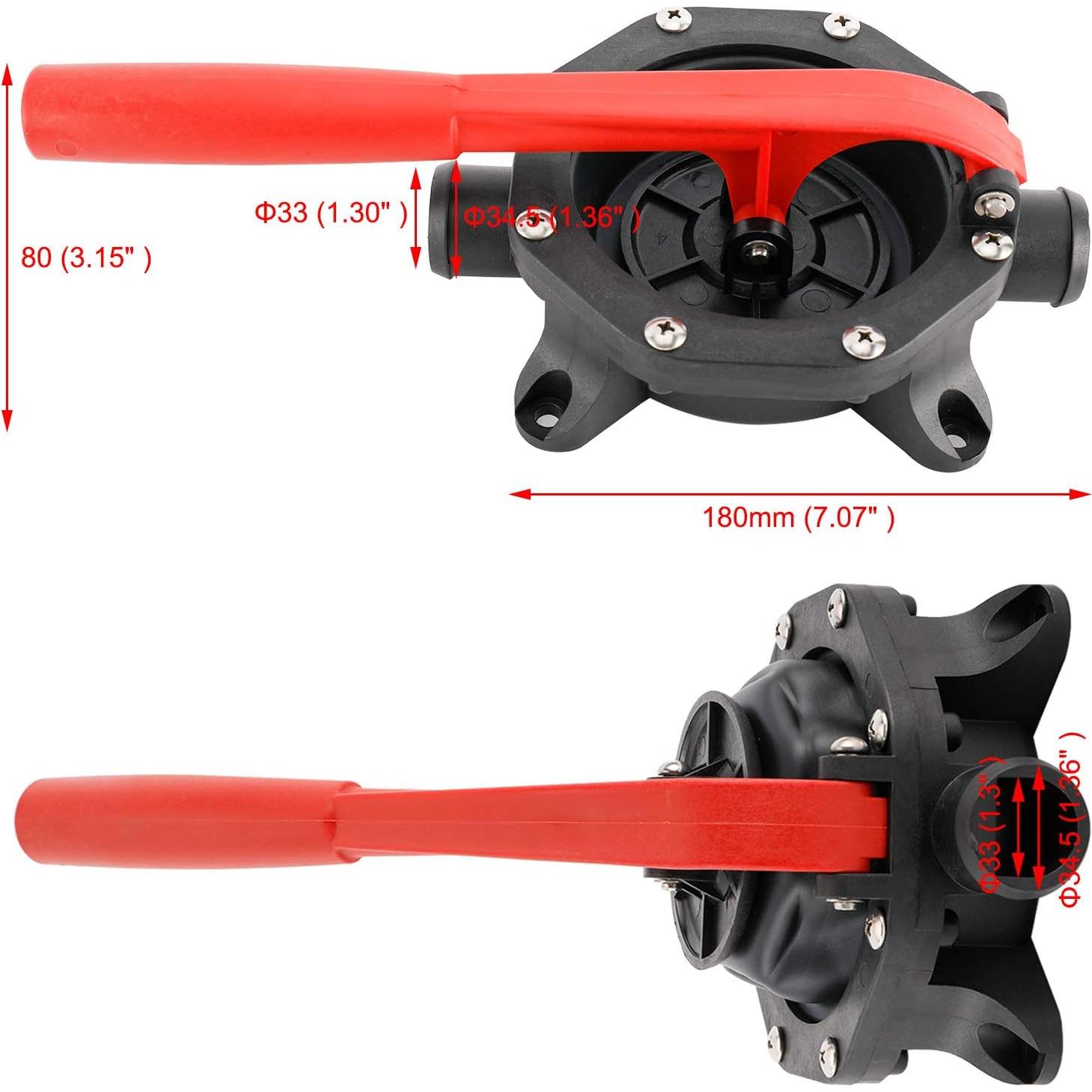 Amarine Made Boat Marine Manual Hand Bilge Waste Water Transfer Pump
