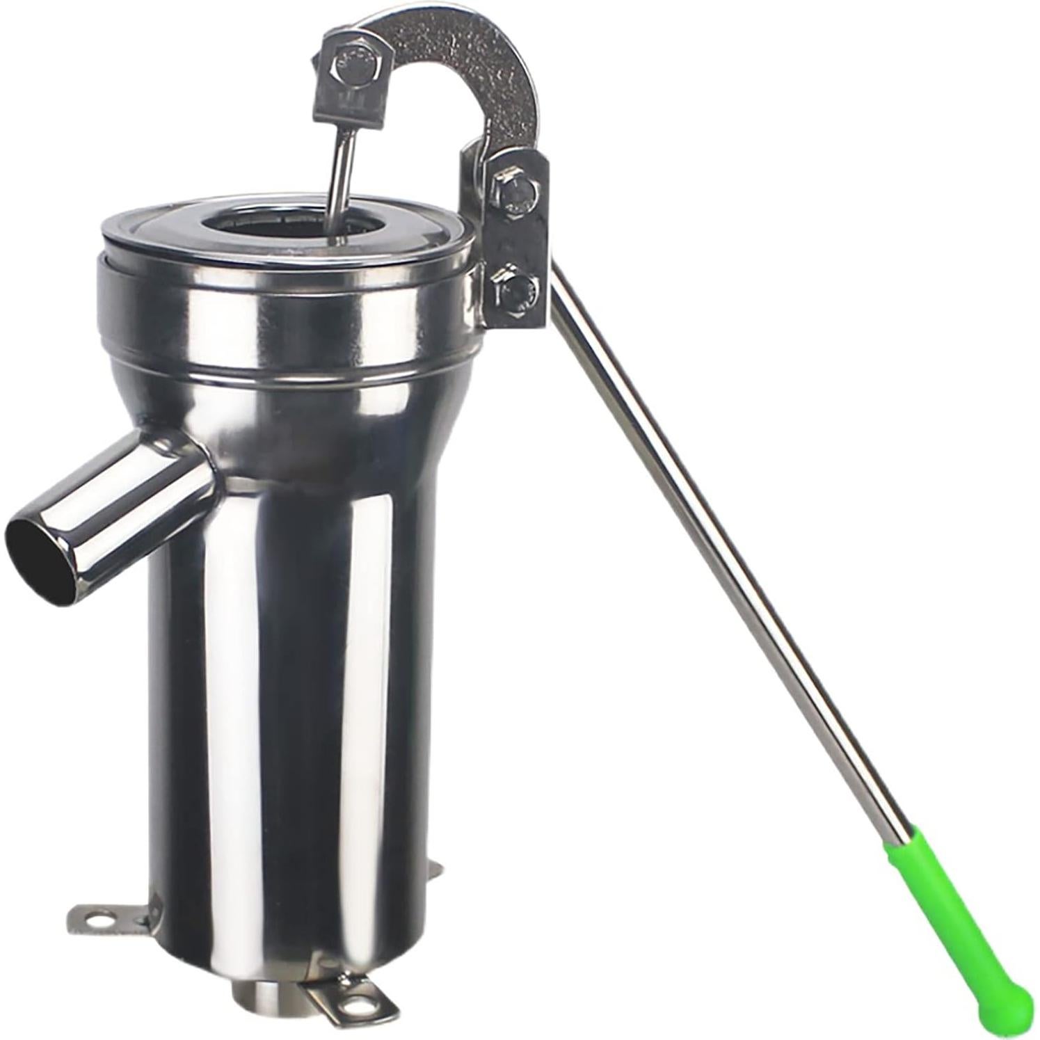 Bomba de pozo manual Locci de acero inoxidable 8m