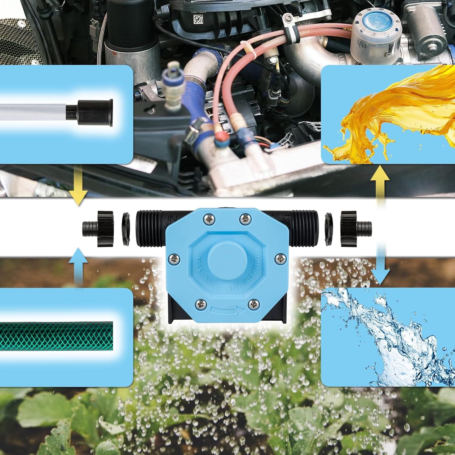 Bomba de Transferencia de Agua KITLUCK para Taladro 750GPH