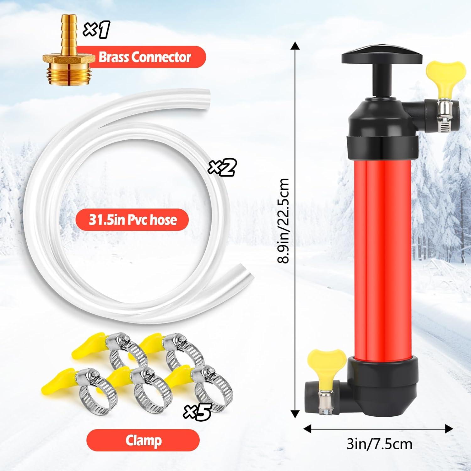 Kit de Bomba de Sifón Manual SVECPOYP para Anticongelante