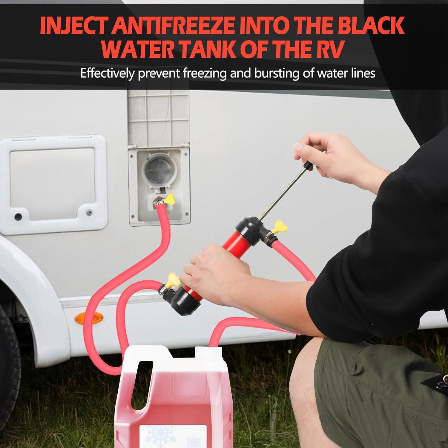 Kit de Bomba de Sifón Manual SVECPOYP para Anticongelante