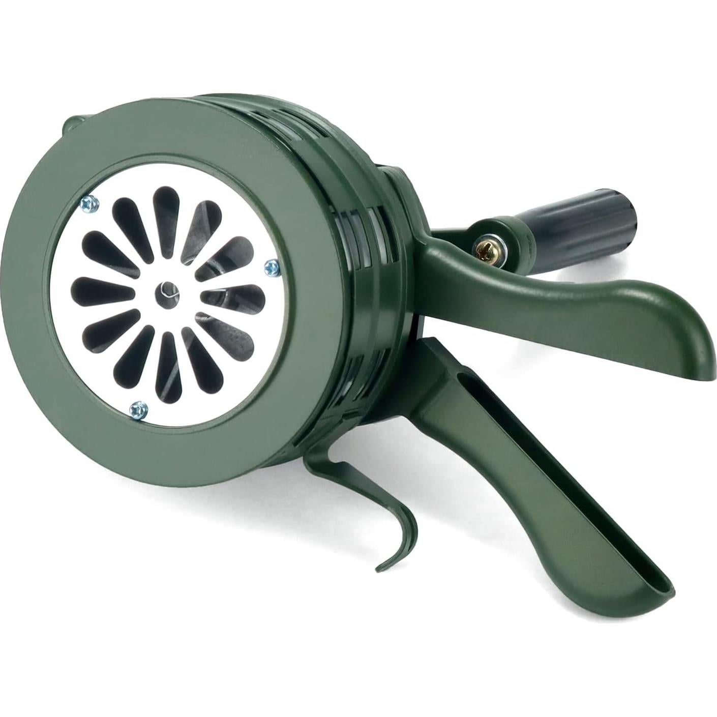 Sirena Manual de Emergencia QWORK 110dB Portátil Verde