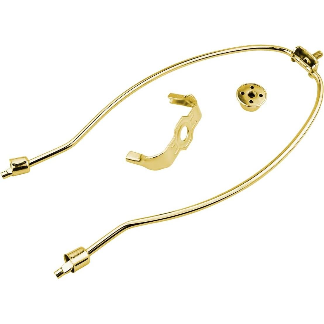 Soporte de Pantalla de Lámpara Yuntop 10" Dorado Pulido