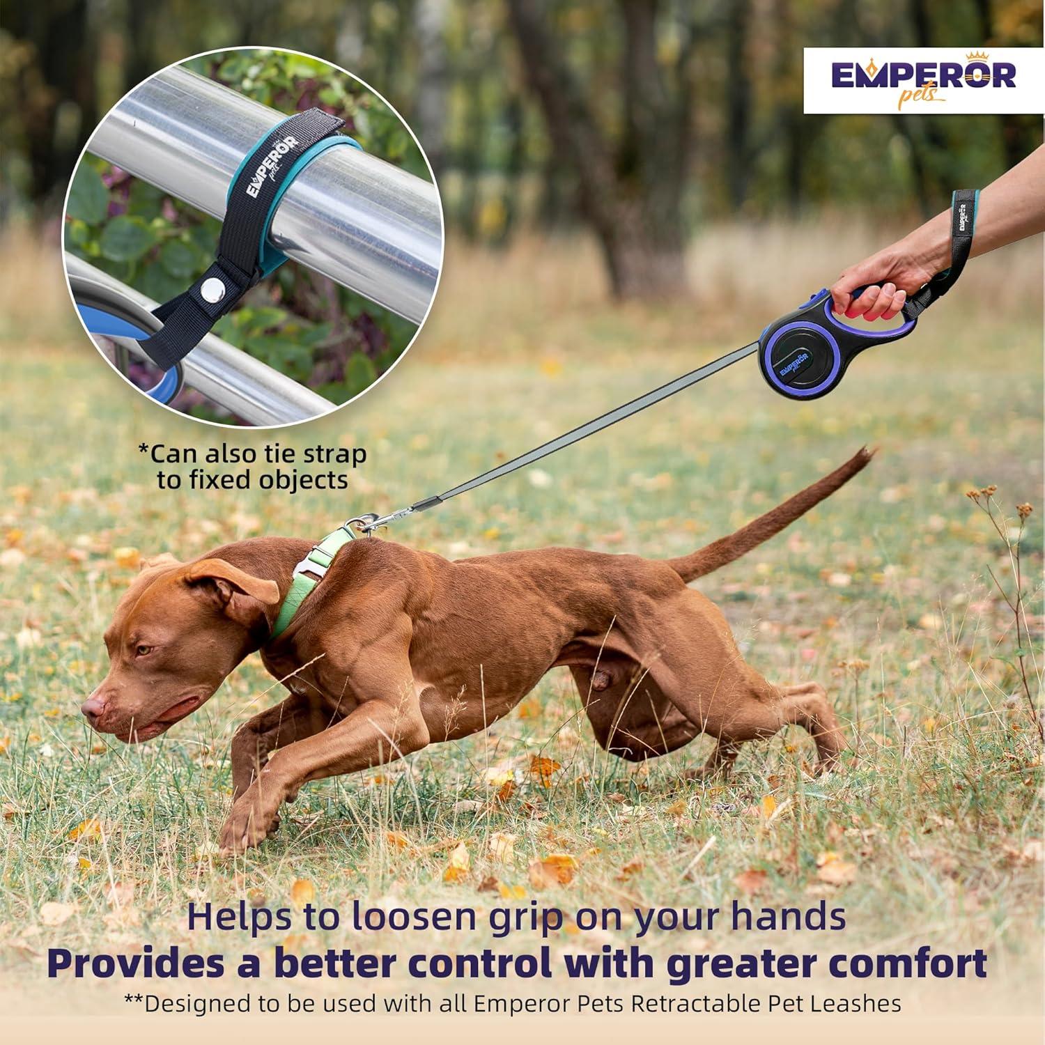 Correa Retráctil para Perros Emperor Pets - Negro Clásico