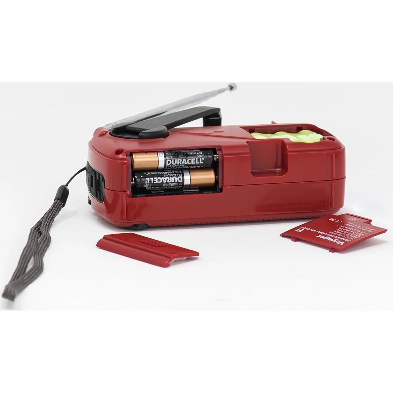 Radio de Emergencia Kaito V1 Voyager Solar/Dynamo AM/FM SW