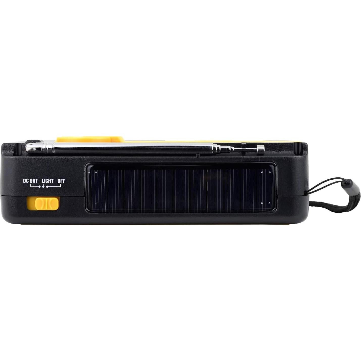 Radio de Emergencia Kaito KA336 AM/FM con Linterna LED y Cargador USB