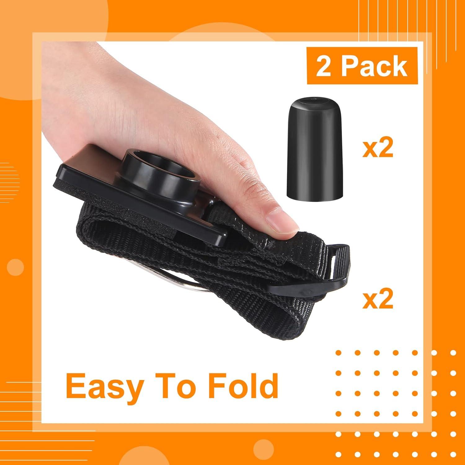 Paquete de 2 Anclajes Antideslizantes para Cello con Correa Ajustable