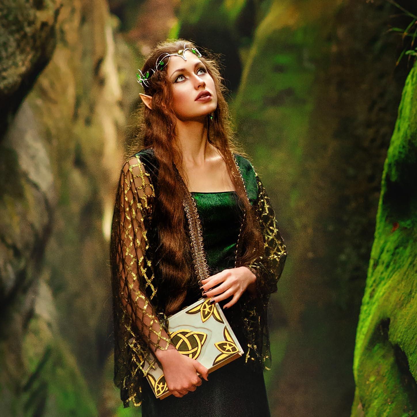 6 Pares de Orejas de Elfo Tavery - Disfraz Halloween y Cosplay