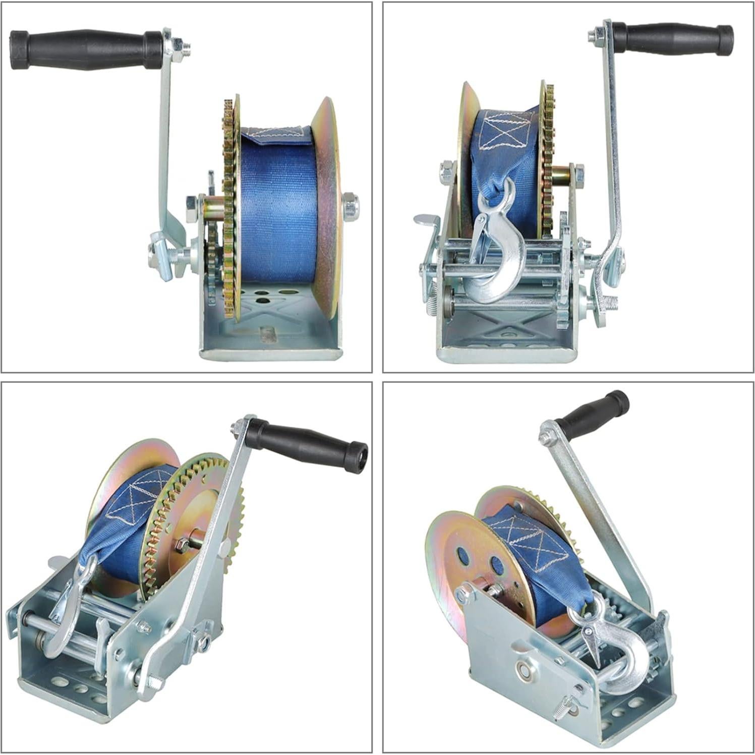 Winch Manual de Alta Resistencia Findmall 1587.6kg 10m