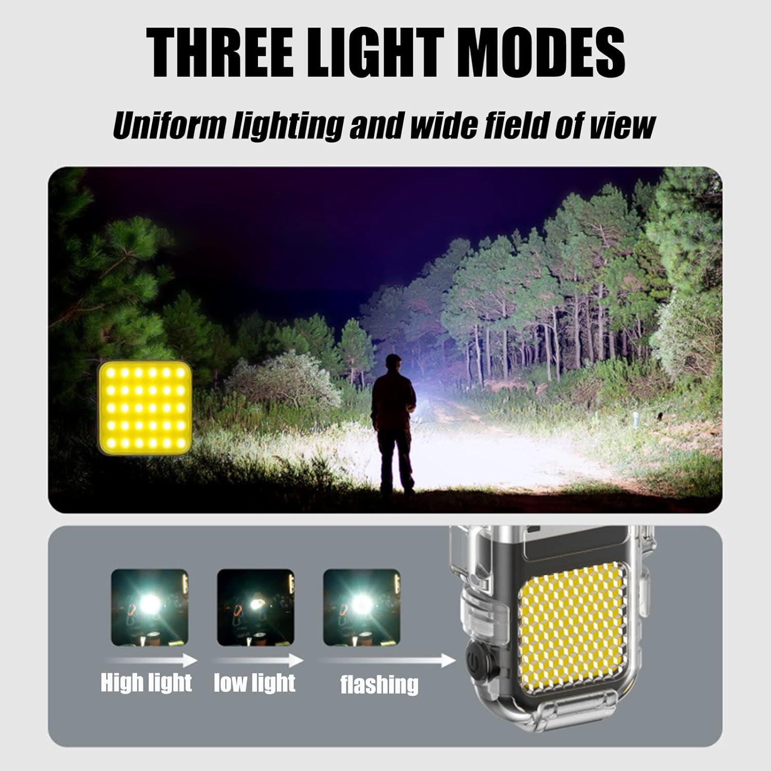 Encendedor Eléctrico Recargable YOZWOO Azul Impermeable