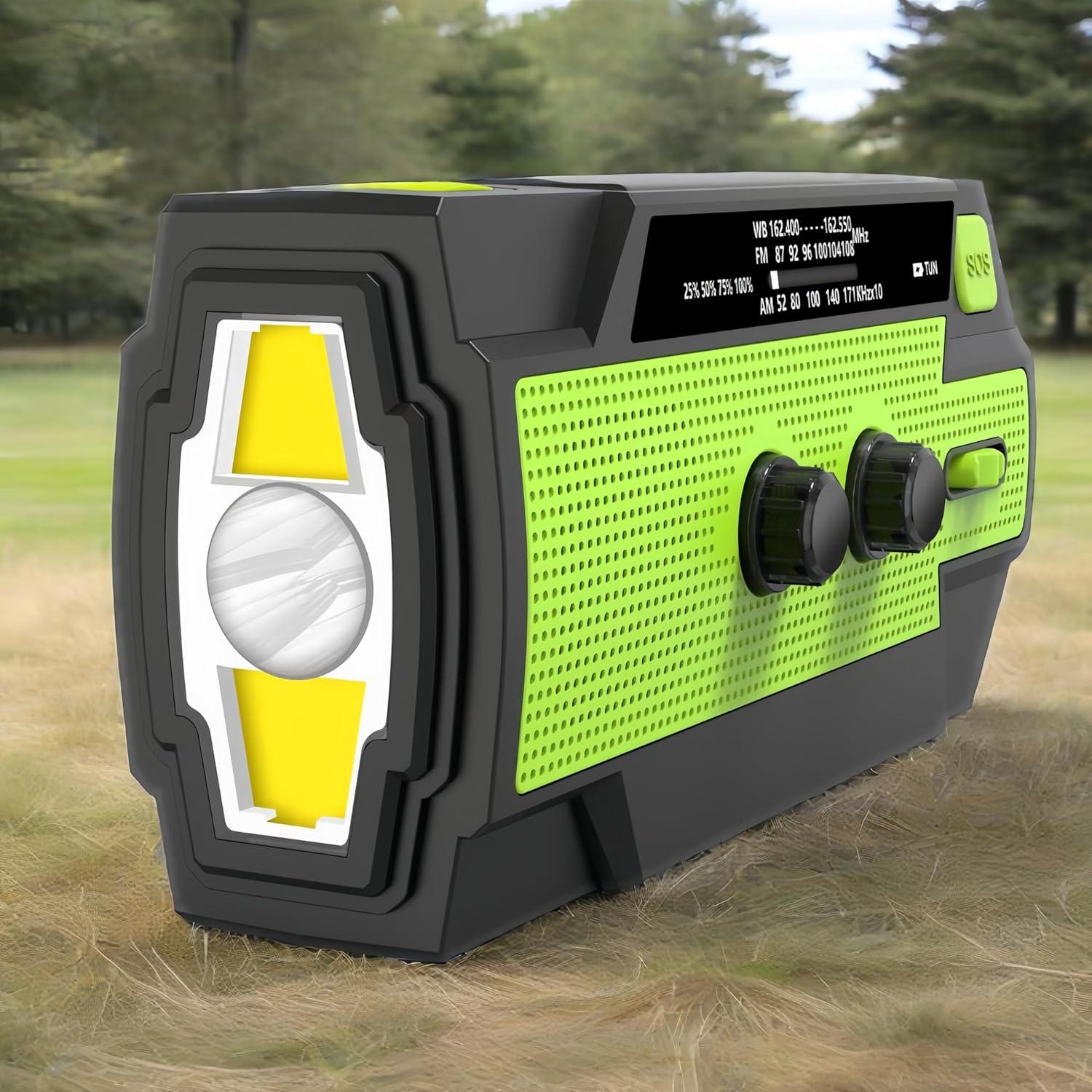 Radio Meteorológica de Emergencia MangePagar 4000mAh Solar