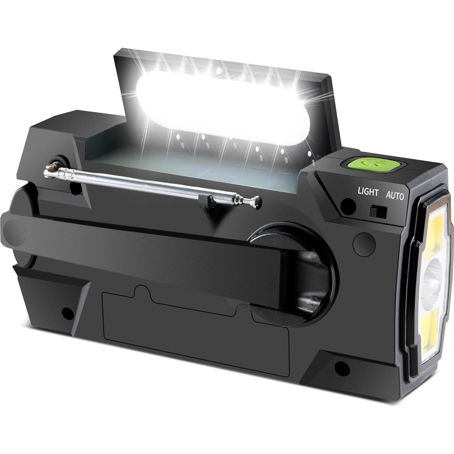 Radio Meteorológica de Emergencia MangePagar 4000mAh Solar