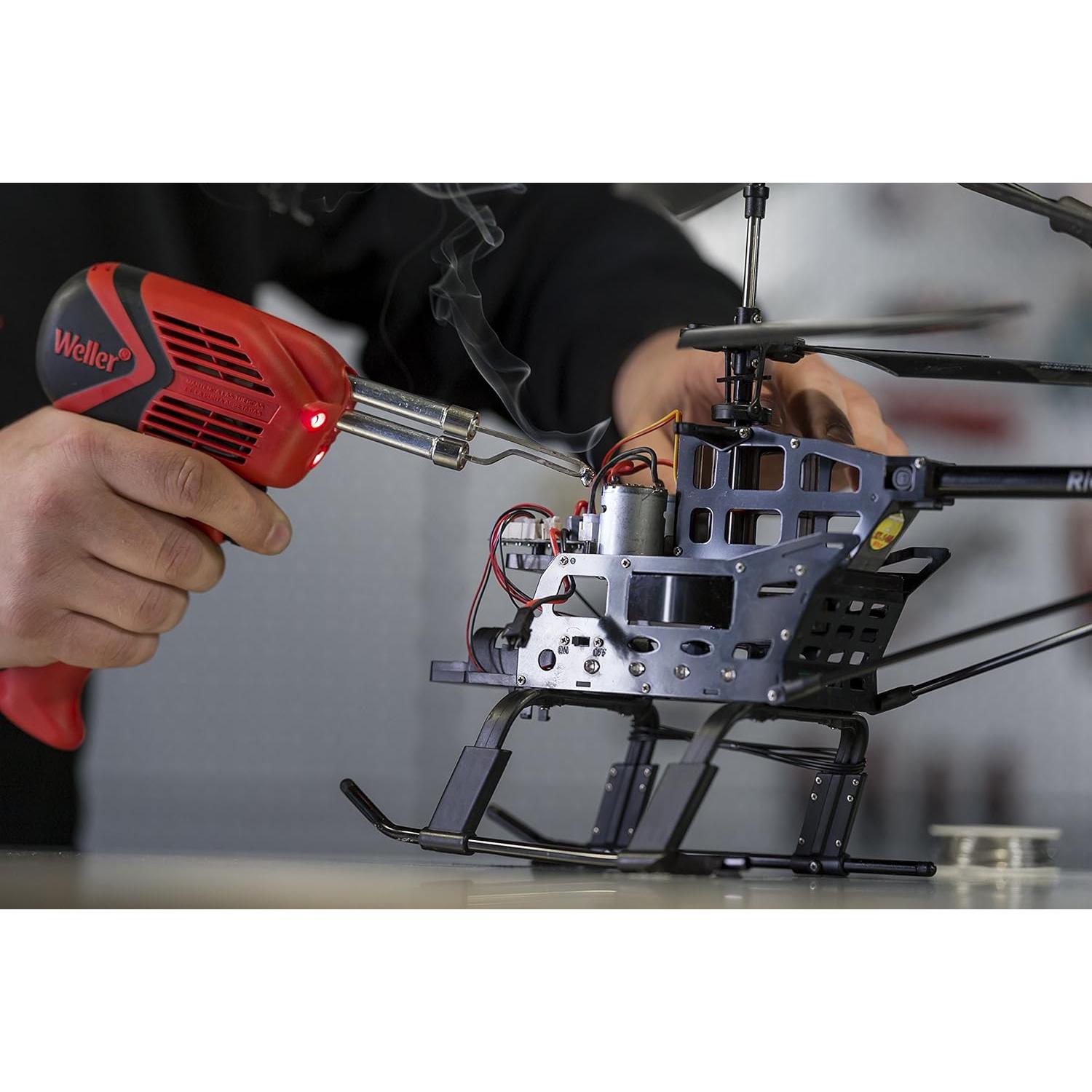 Kit de Soldadura Weller 140W con 3 Puntas y Estuche