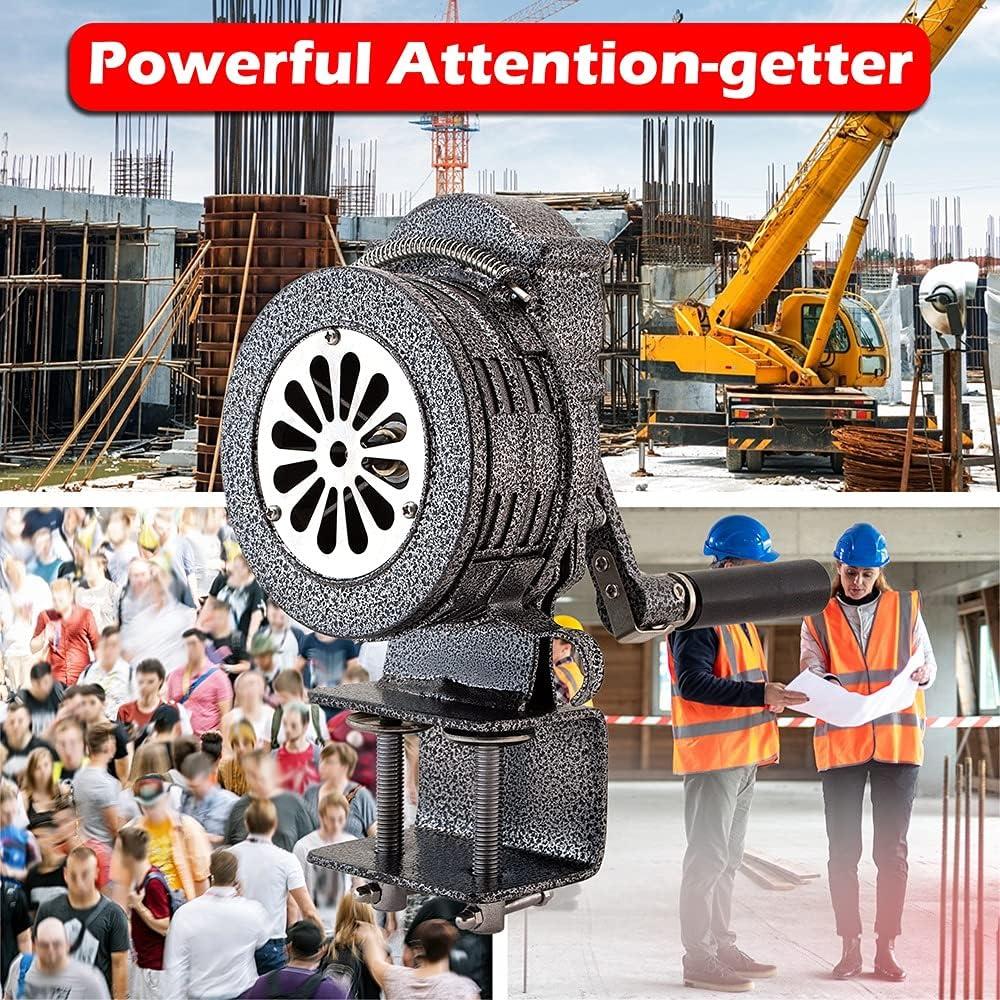 Sirena de Manivela Vixen VXS-1000EM, Alarma de Aire 110 dB