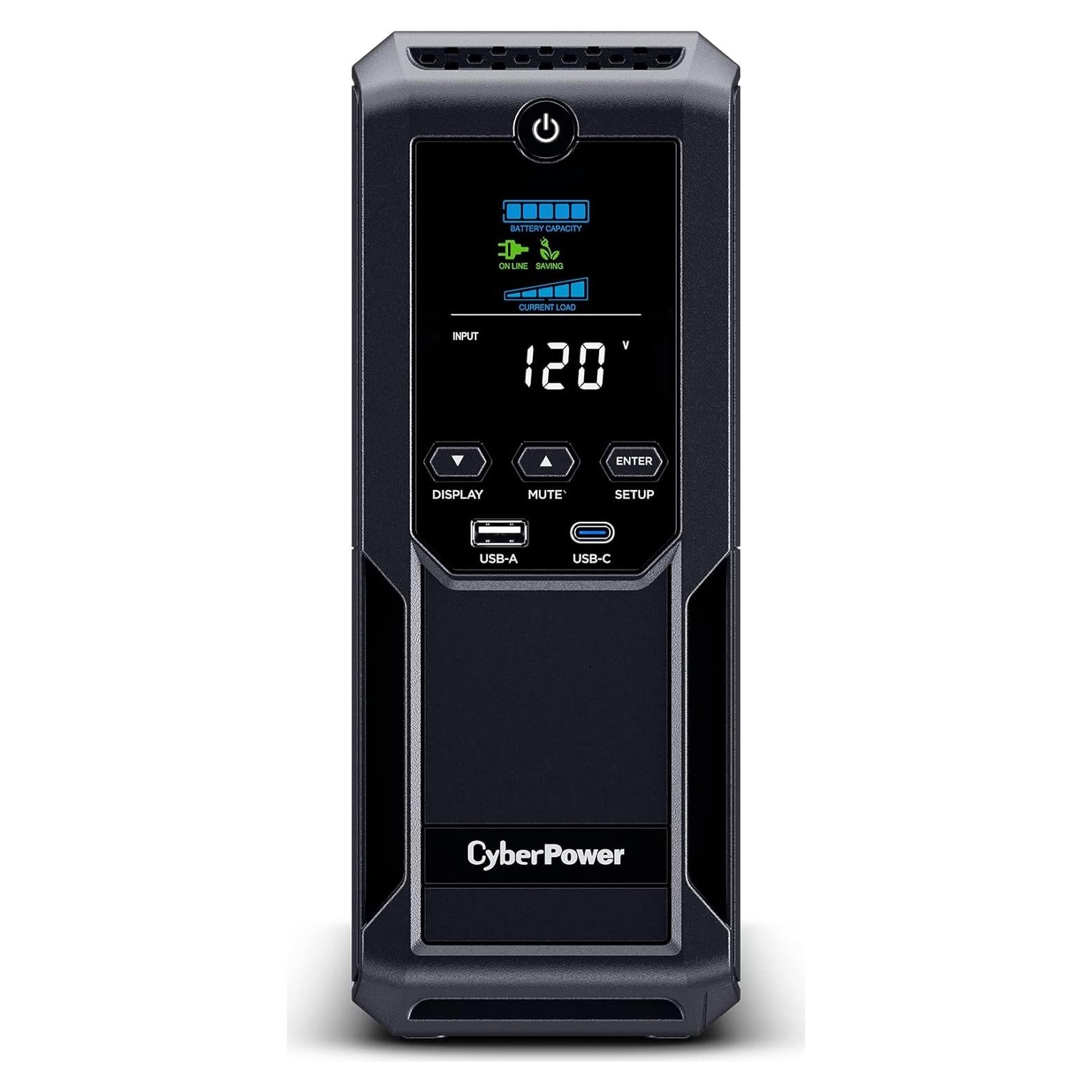 UPS Inteligente LCD CyberPower BRG1500AVRLCD2 1500VA 12 Salidas