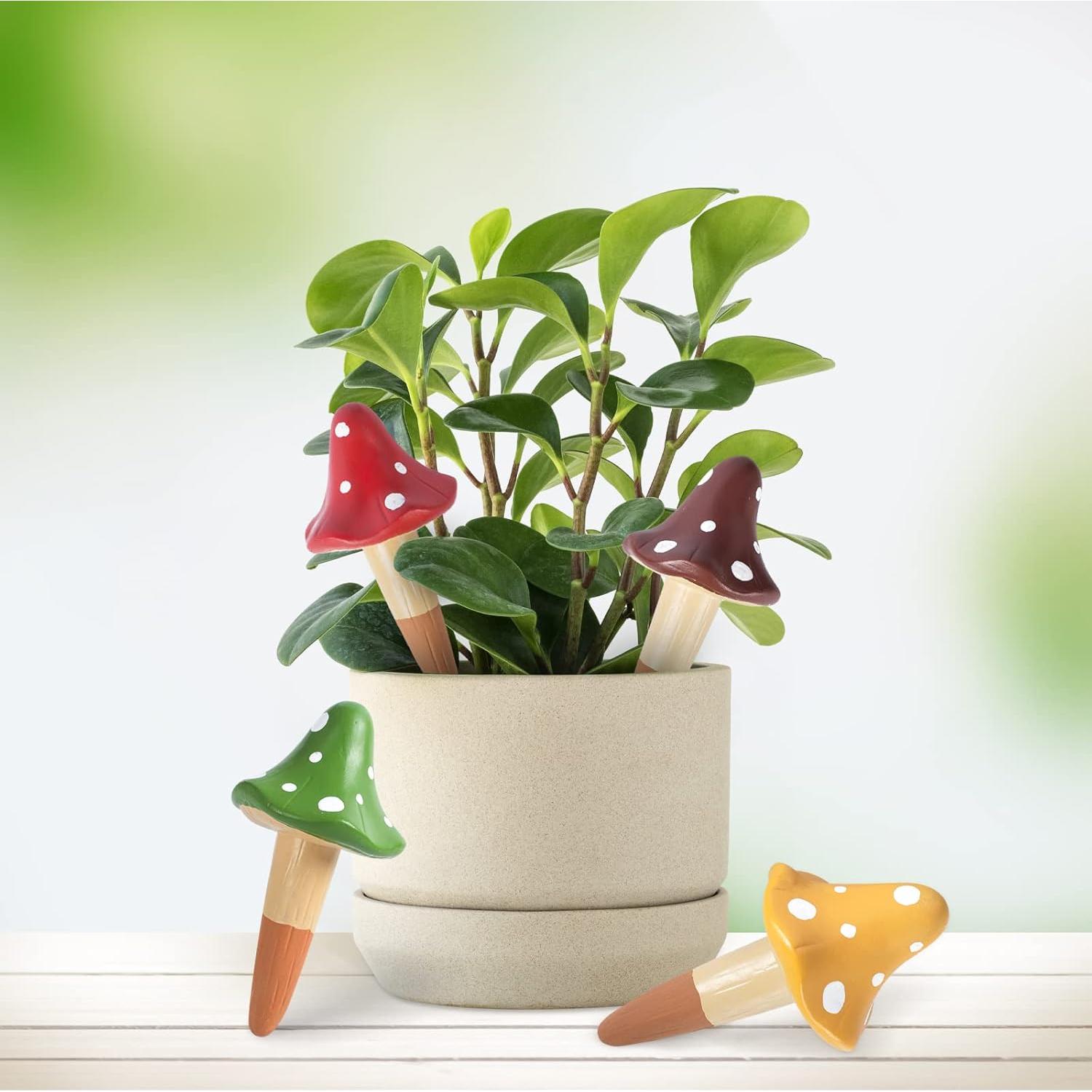 Picos de Riego Automático HOMYHEE Terracota 4 Piezas