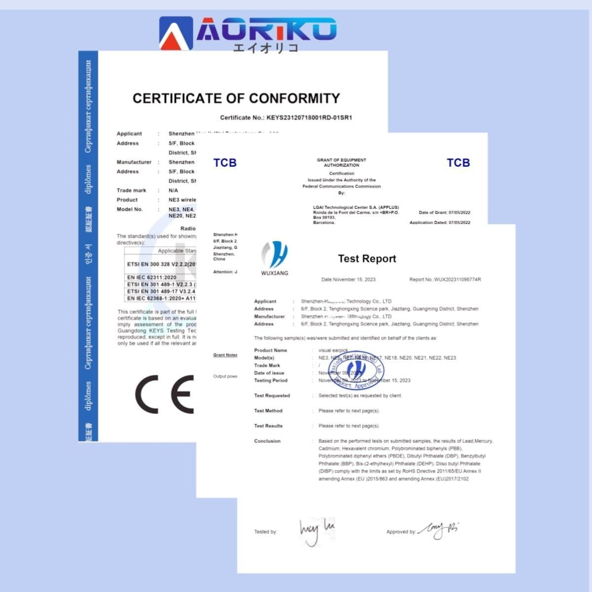 Limpiador de Oídos Aoriko con Cámara y Luz LED - Negro