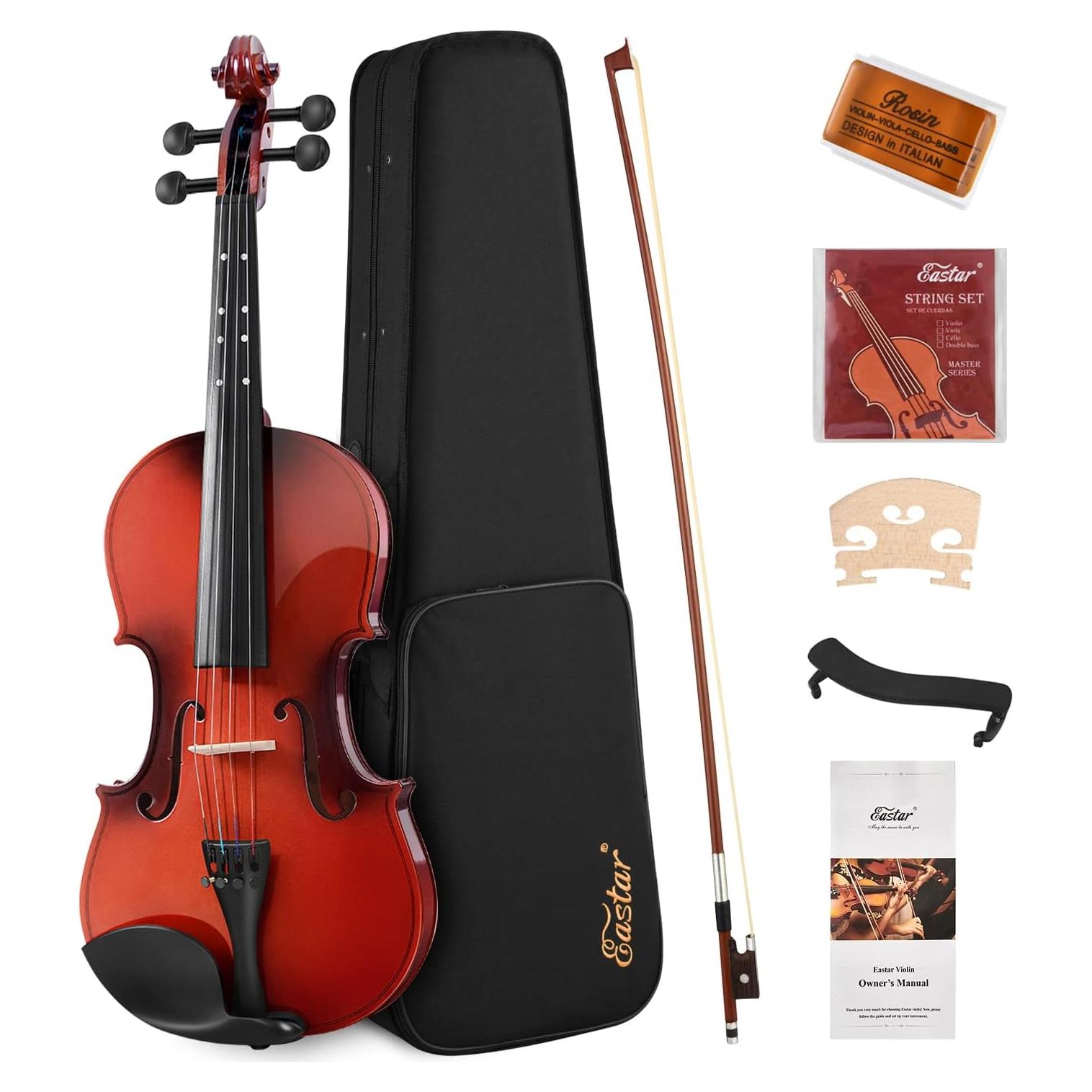 Violín Eastar 4/4 Completo para Adultos con Accesorios