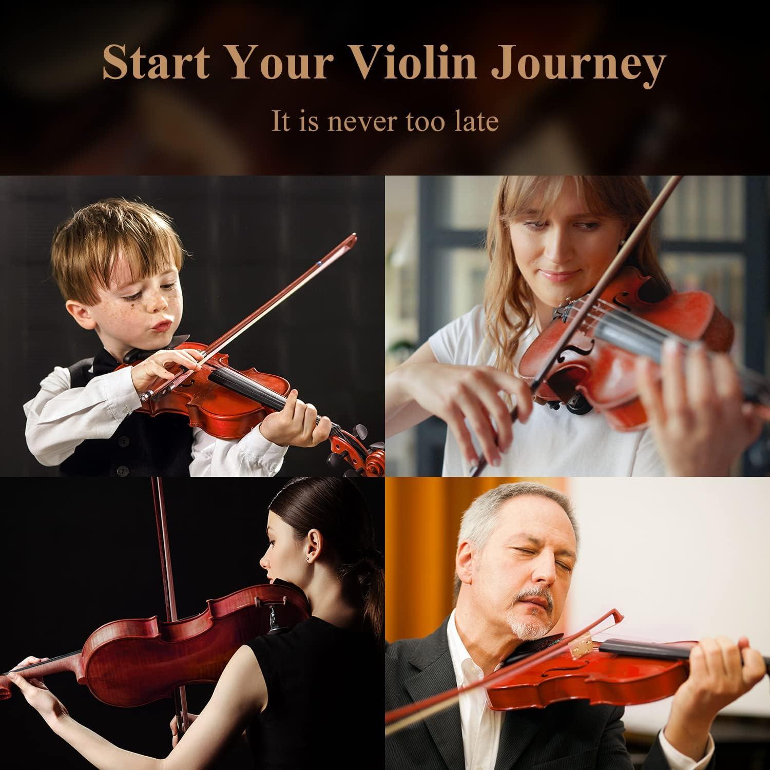 Violín Eastar 4/4 Completo para Adultos con Accesorios