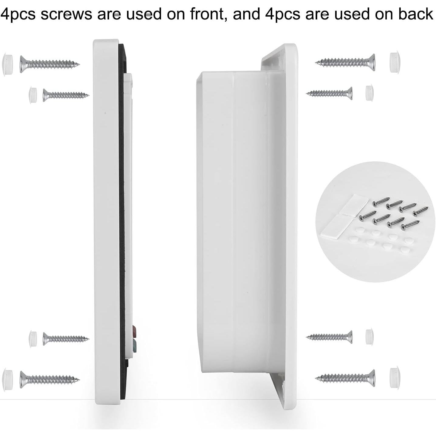 Puerta para Gatos Depets Grande 25x23 cm con Cerradura 4 Vías