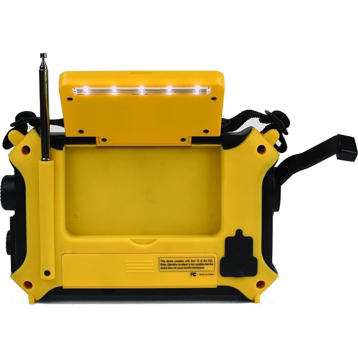 Radio de Emergencia Kaito KA500L AM/FM/SW NOAA Solar y Dynamo