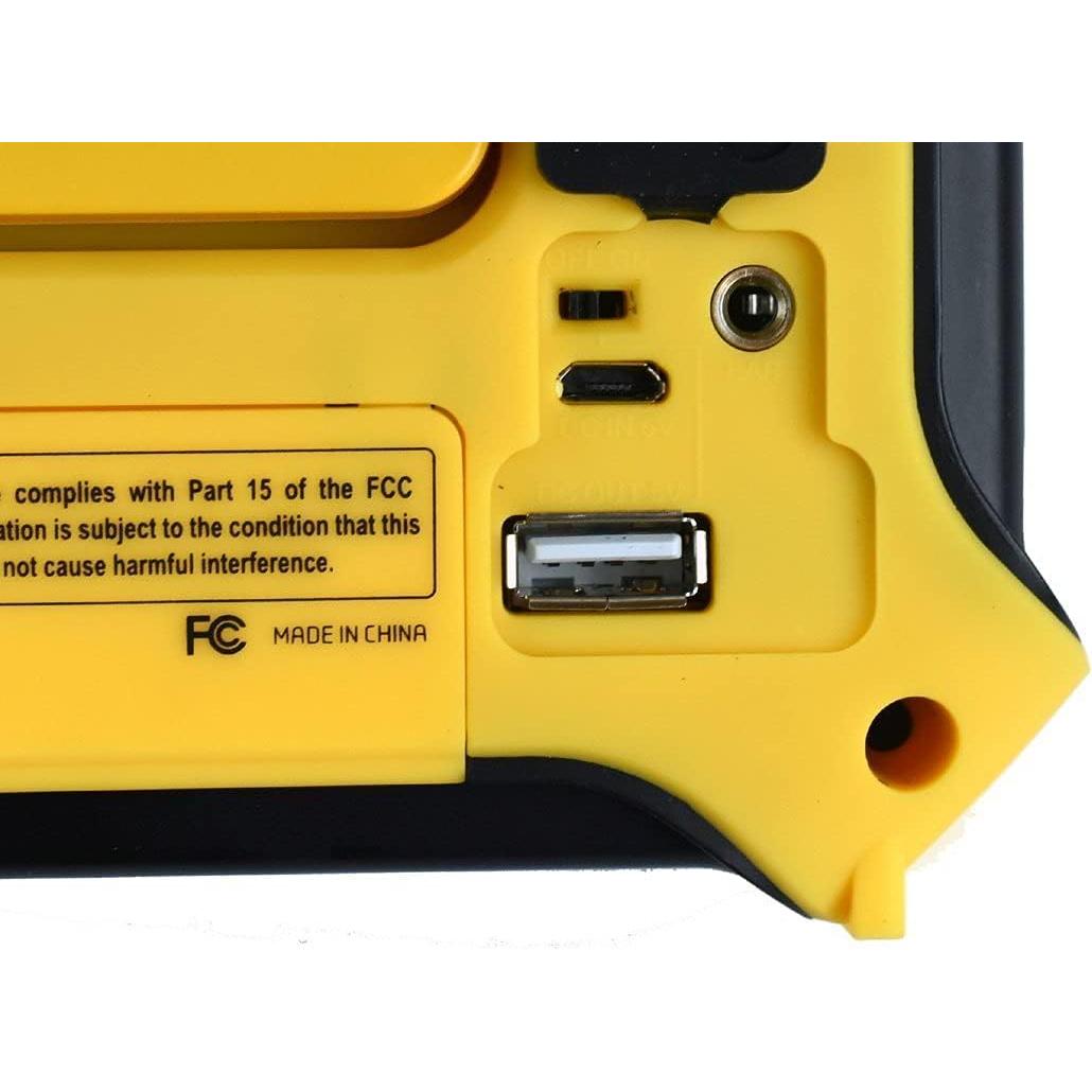 Radio de Emergencia Kaito KA500L AM/FM/SW NOAA Solar y Dynamo