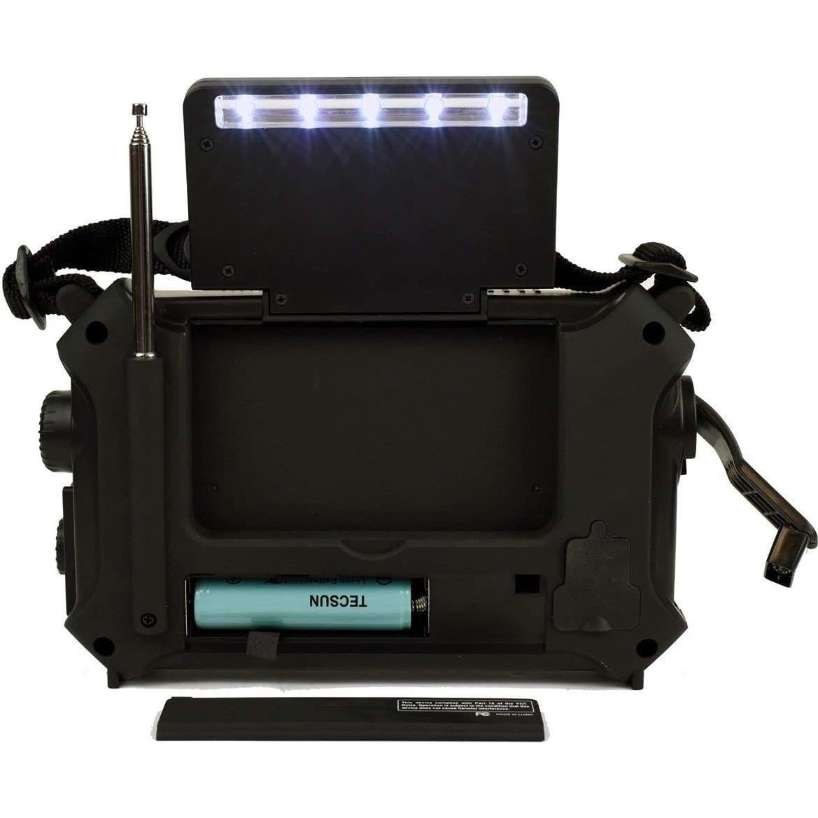 Radio de Emergencia Kaito KA500L AM/FM/SW NOAA con Solar y Linterna