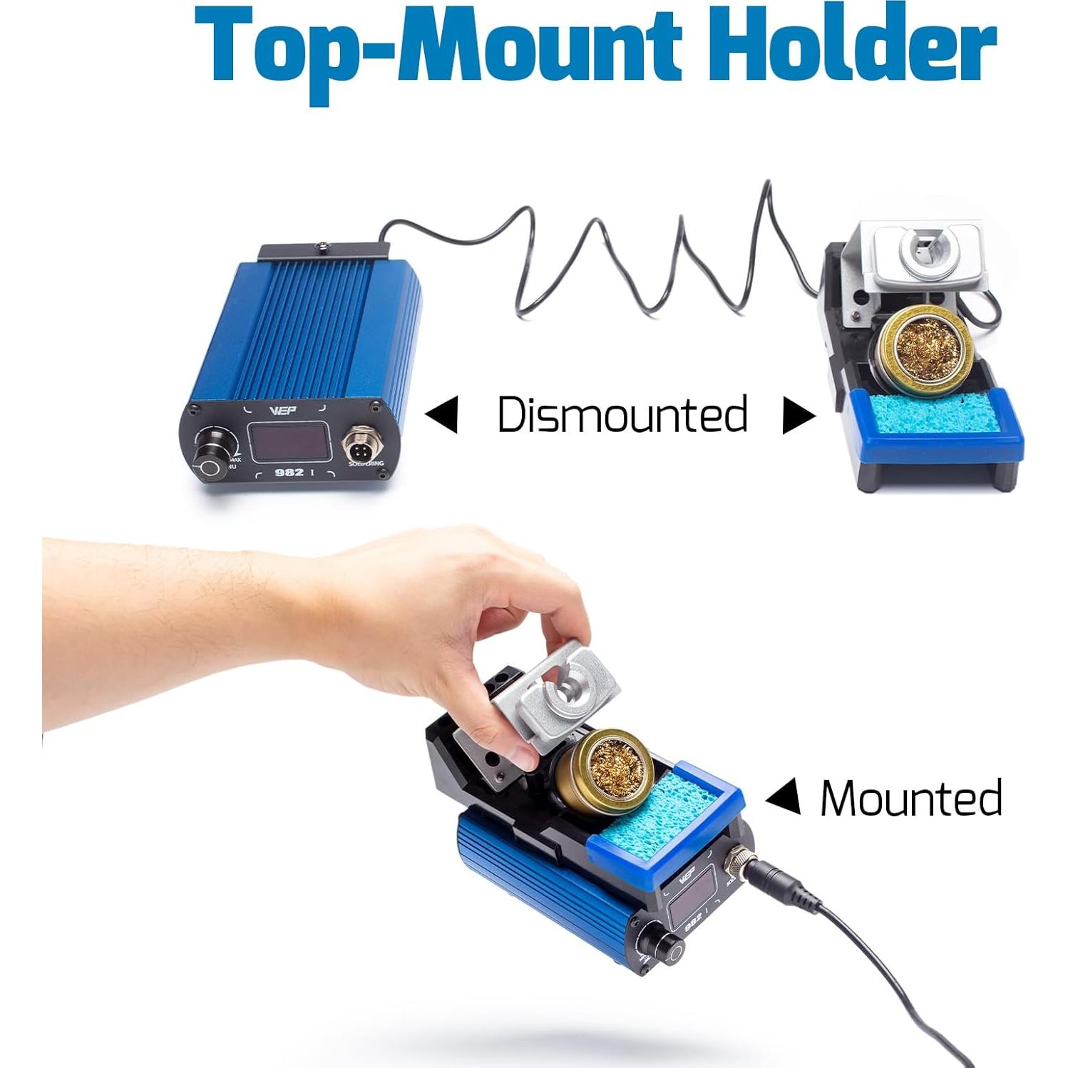 Estación de Soldadura WEP 982-I con Control de Temperatura