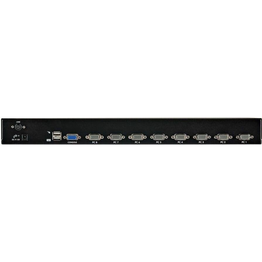 Conmutador KVM USB 8 Puertos StarTech SV831DUSBUK Rack 1U