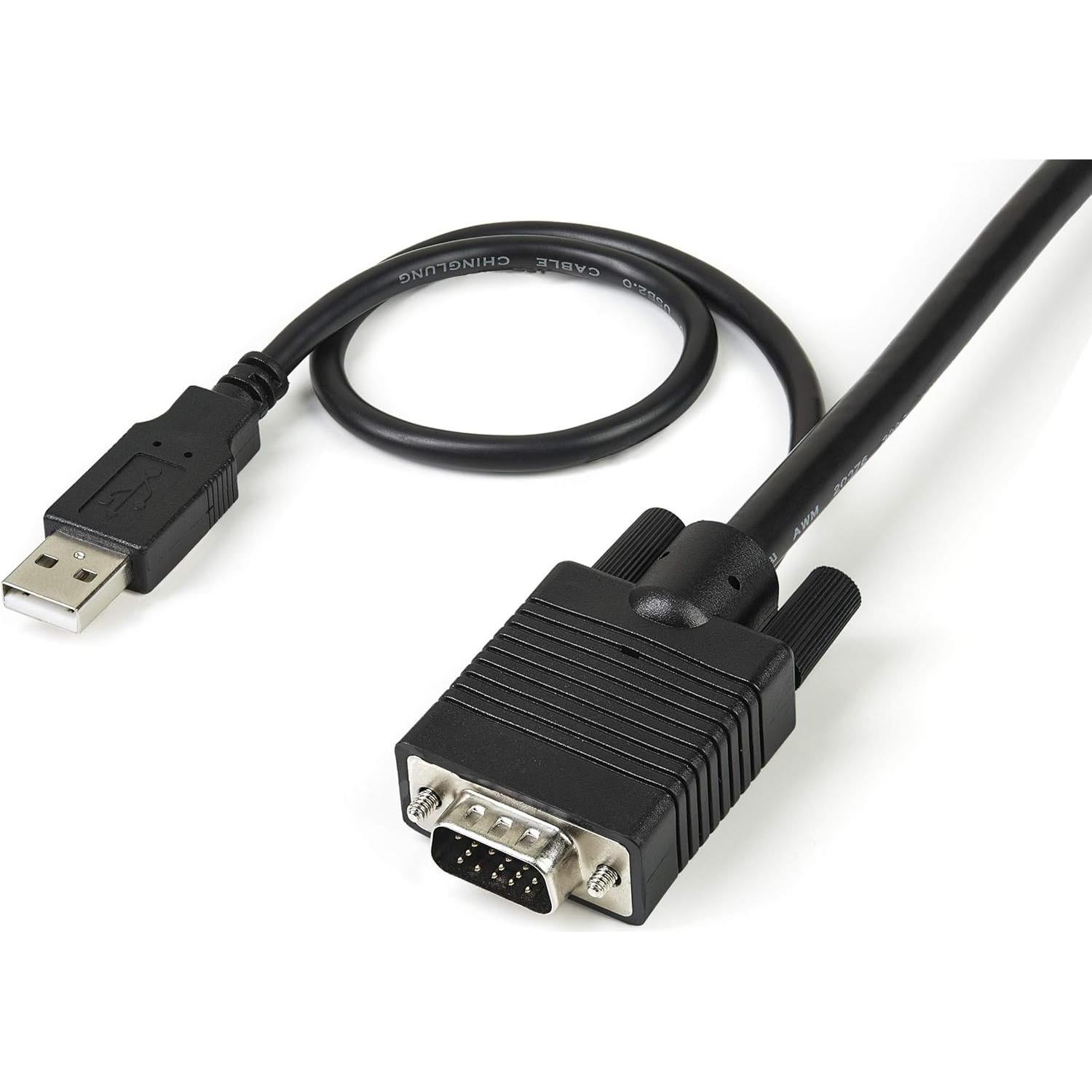 Interruptor KVM StarTech.com 2 Puertos USB VGA Alimentado