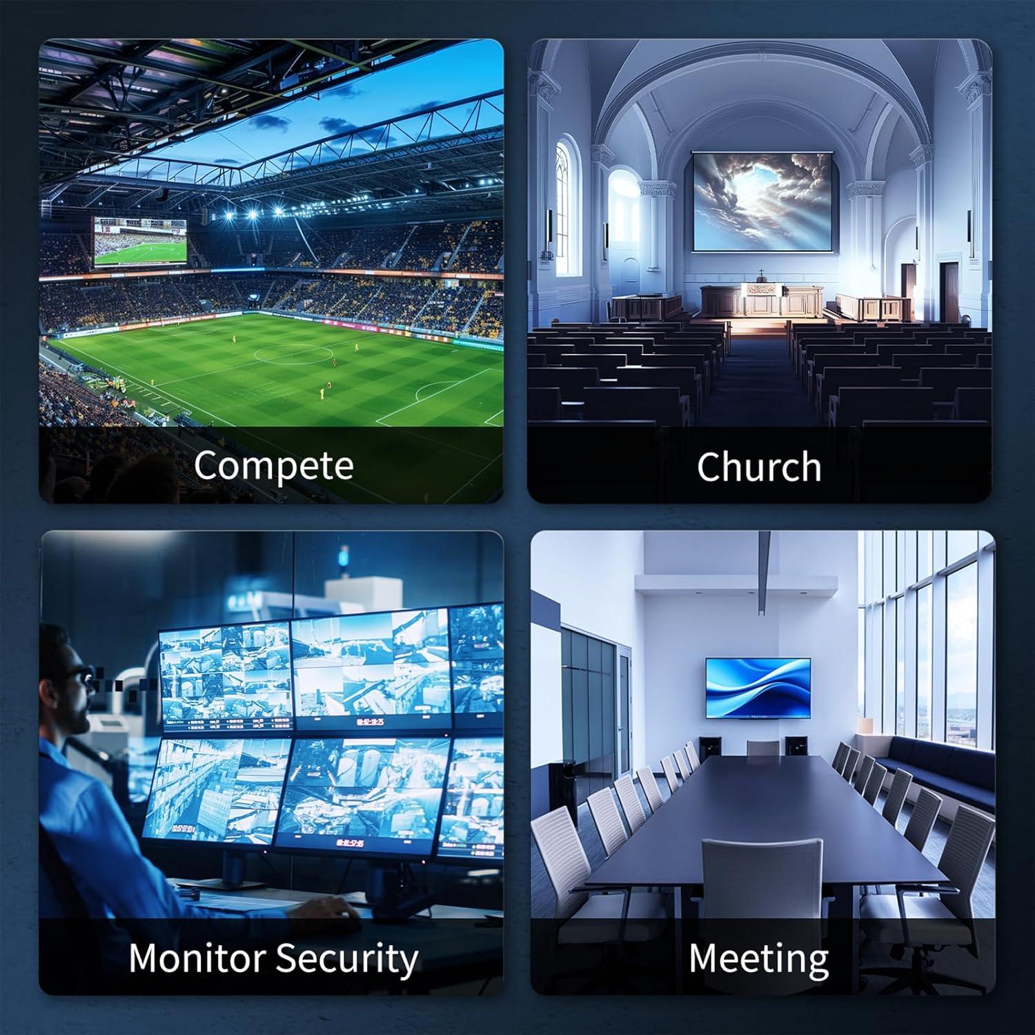 Extensor KVM VGA TESmart 300m 1080P 60Hz por Cable Ethernet