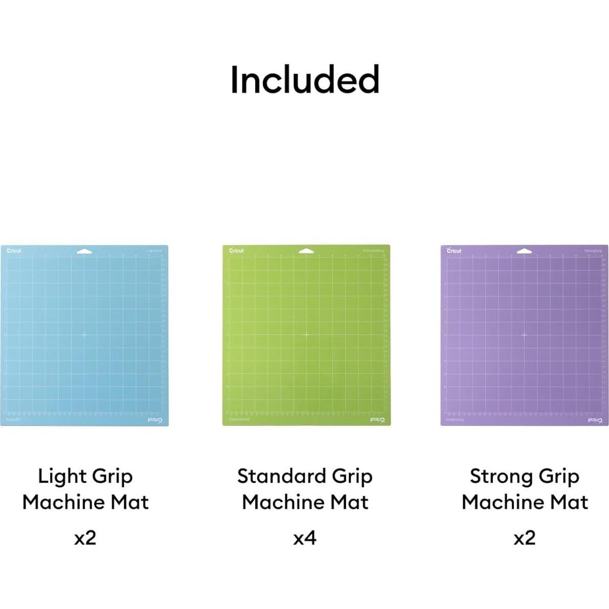 Paquete Variado de Alfombrillas Cricut 30.5x30.5 cm - 8 Piezas