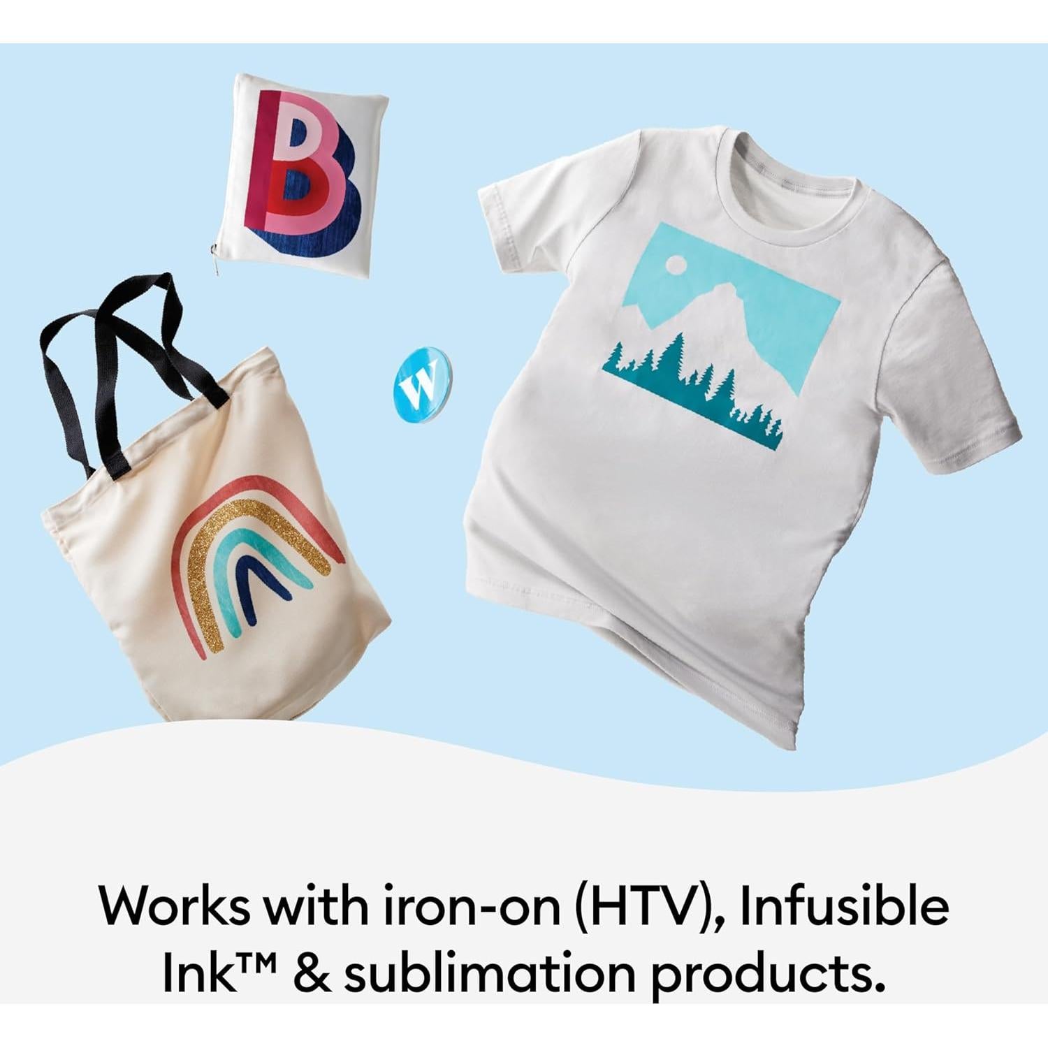 Cricut EasyPress 3 Heat Press Machine (9"x 9") with Heat Press Mat (15" x 12")