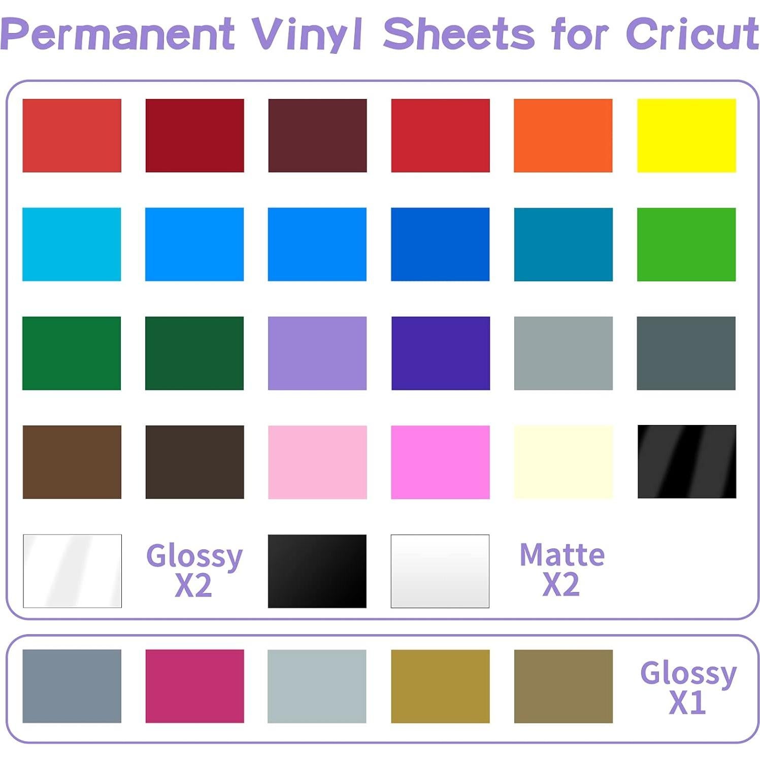 Lya Vinyl 65 Hojas Vinilo Autoadhesivo Permanente 30.48x30.48cm