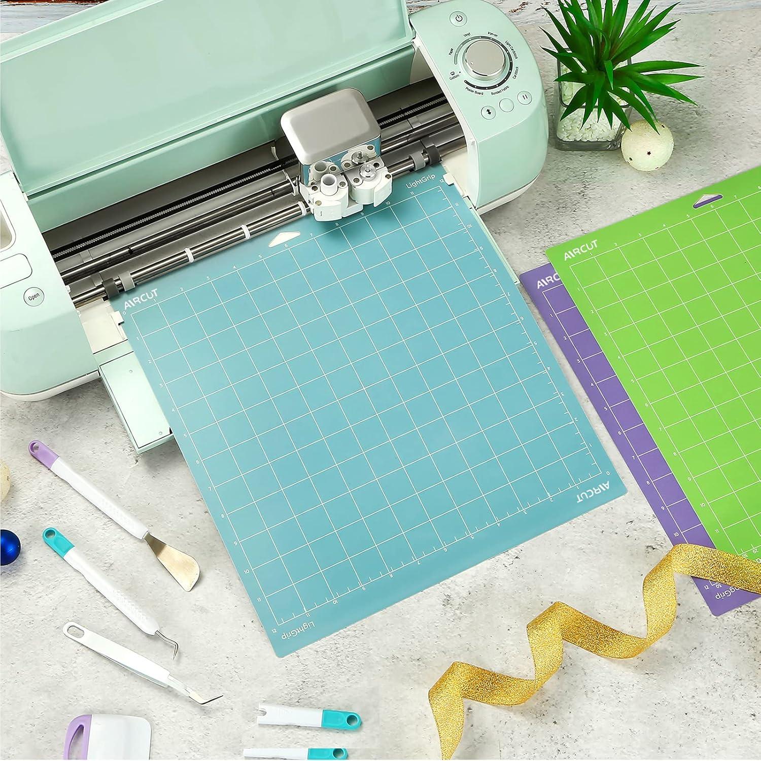AIRCUT Alfombrilla de Corte 30.48x30.48 cm para Cricut
