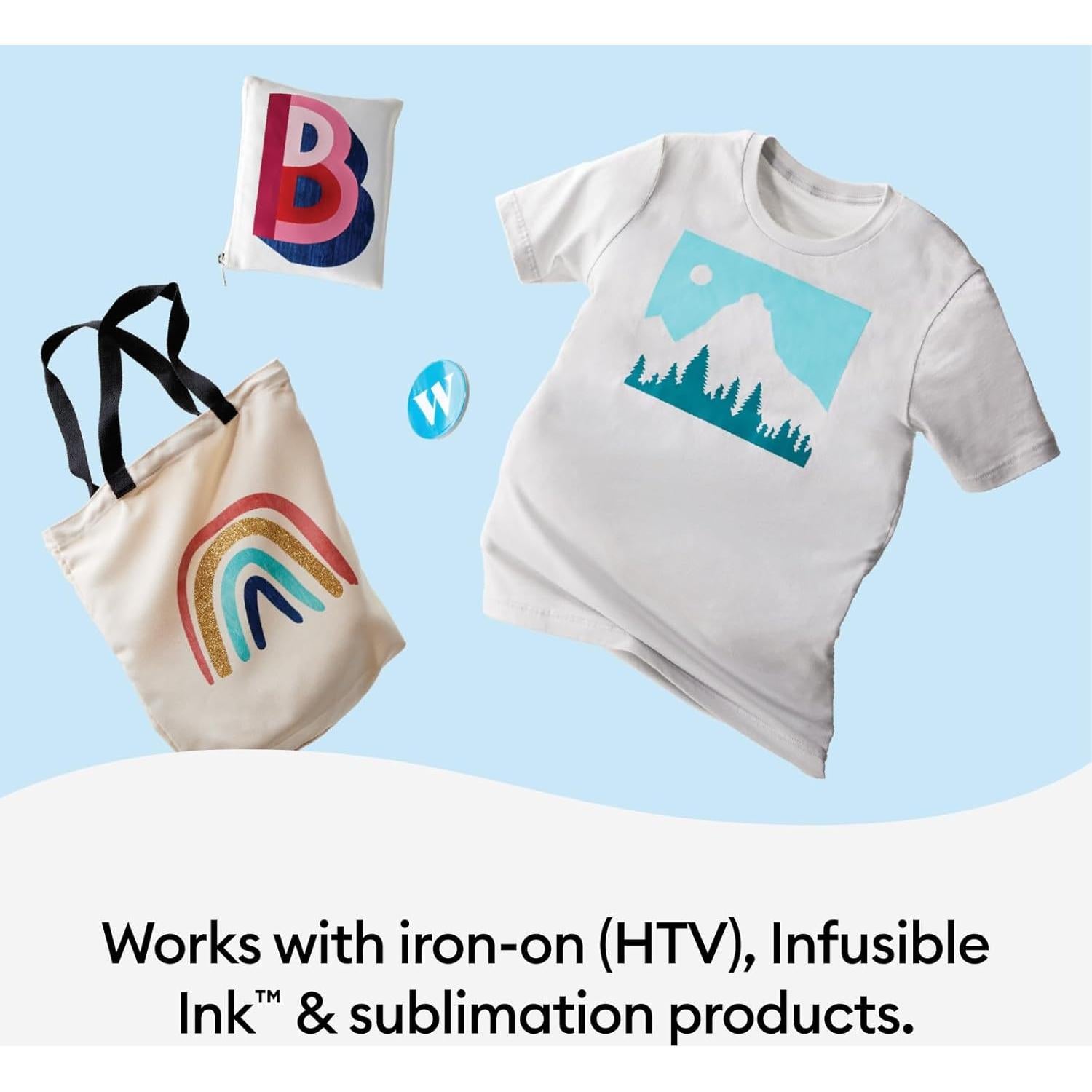 EasyPress 3 Heat Press Machine (12 "x 10") with Heat Press Mat (15.5" x 12.5")