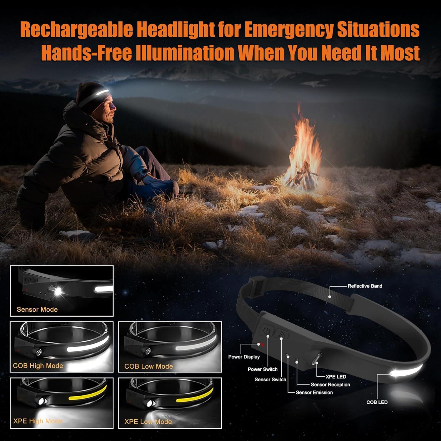 Radio de Emergencia Vokida 5000mAh Solar Manivela NOAA