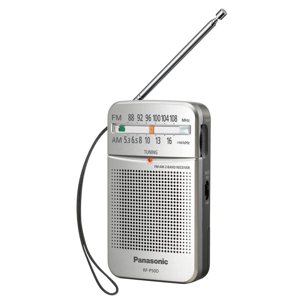 Radio Portátil AM/FM Panasonic RF-P50D con Sintonizador Digital