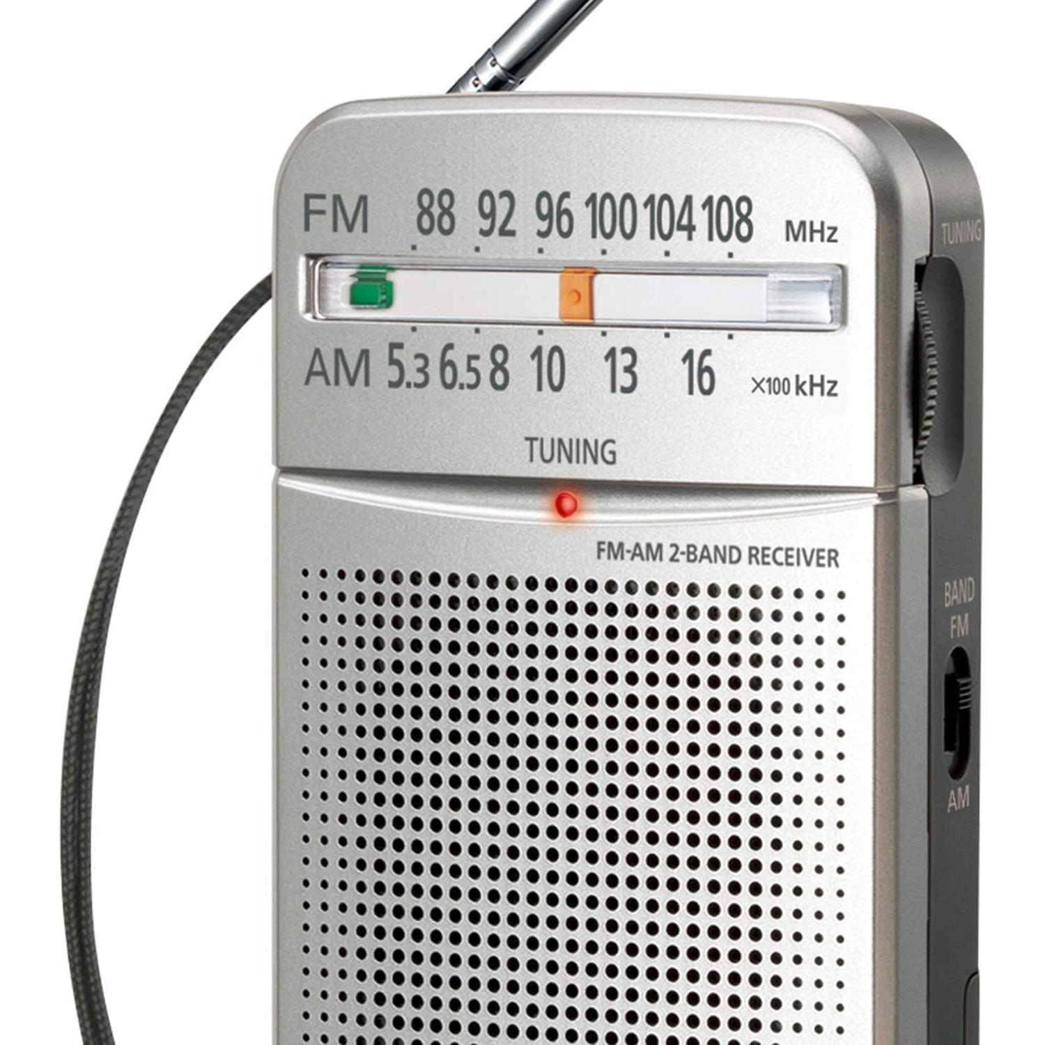 Radio Portátil AM/FM Panasonic RF-P50D con Sintonizador Digital