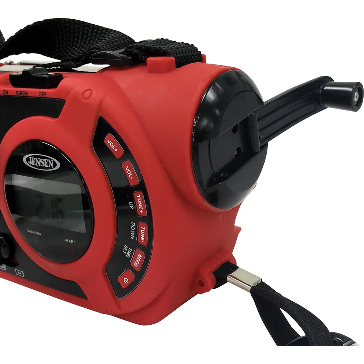 Radio Meteorológica Digital JENSEN JEP-650 AM/FM con Linterna