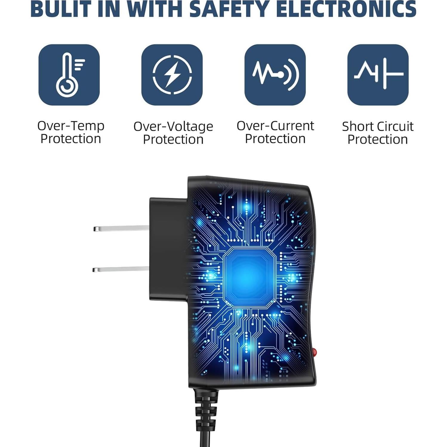 Adaptador AC DC ShenZhen Moveforest para Radio Ambient Weather WR-299