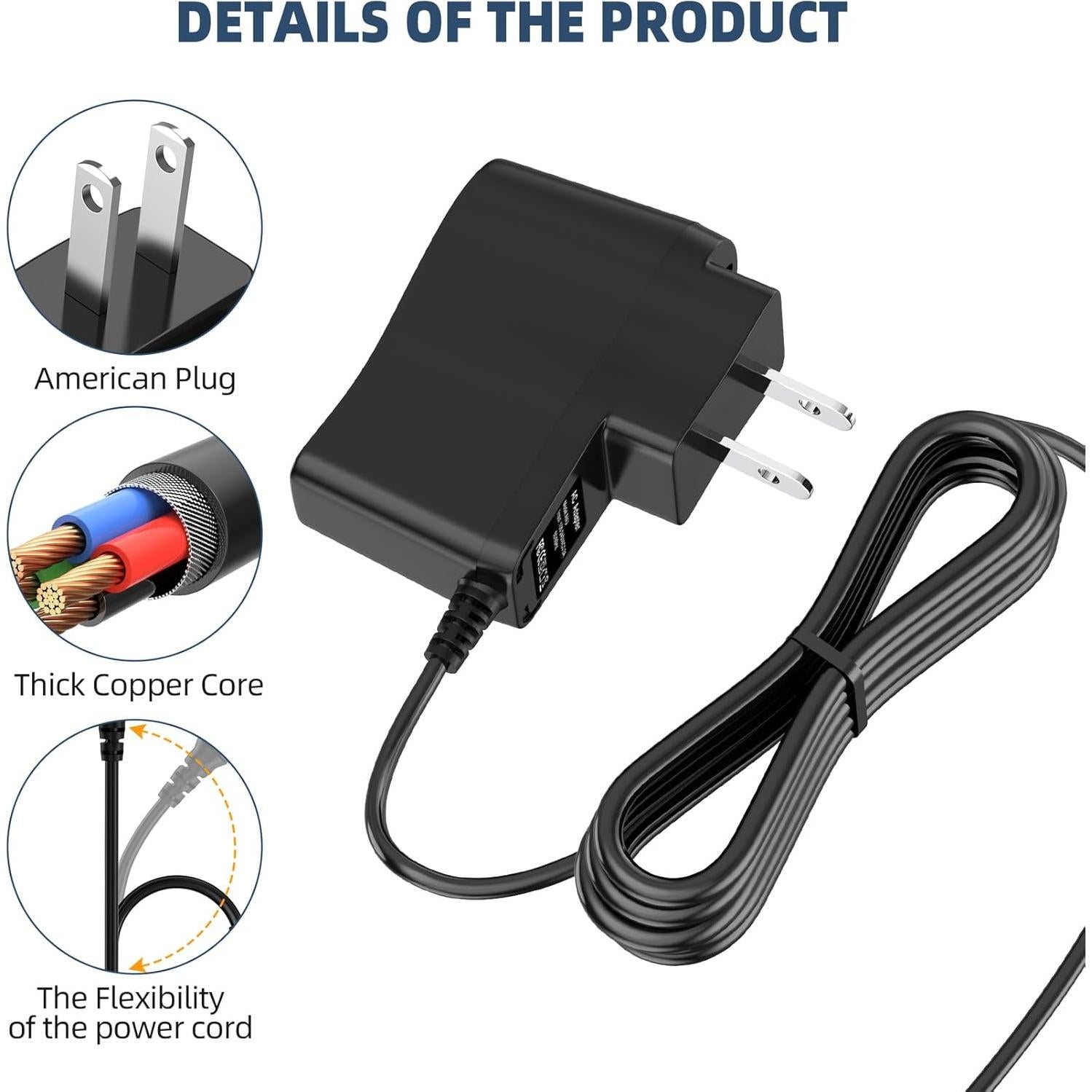 Adaptador AC DC ShenZhen Moveforest para Radio Ambient Weather WR-299