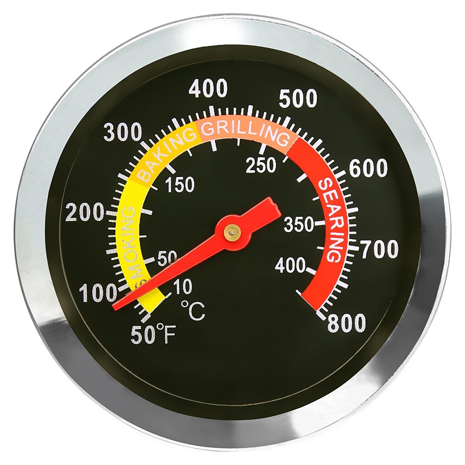 Termómetro de Humo DOZYANT para Parrilla 6 cm Acero Inoxidable