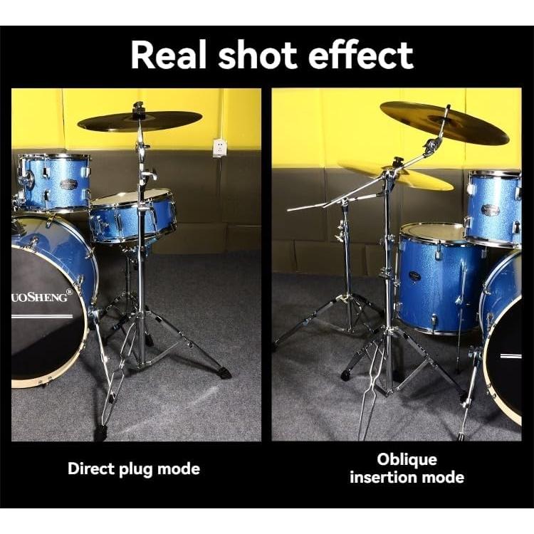 Soporte de Platillo BICHEN 25mm Metal Plateado