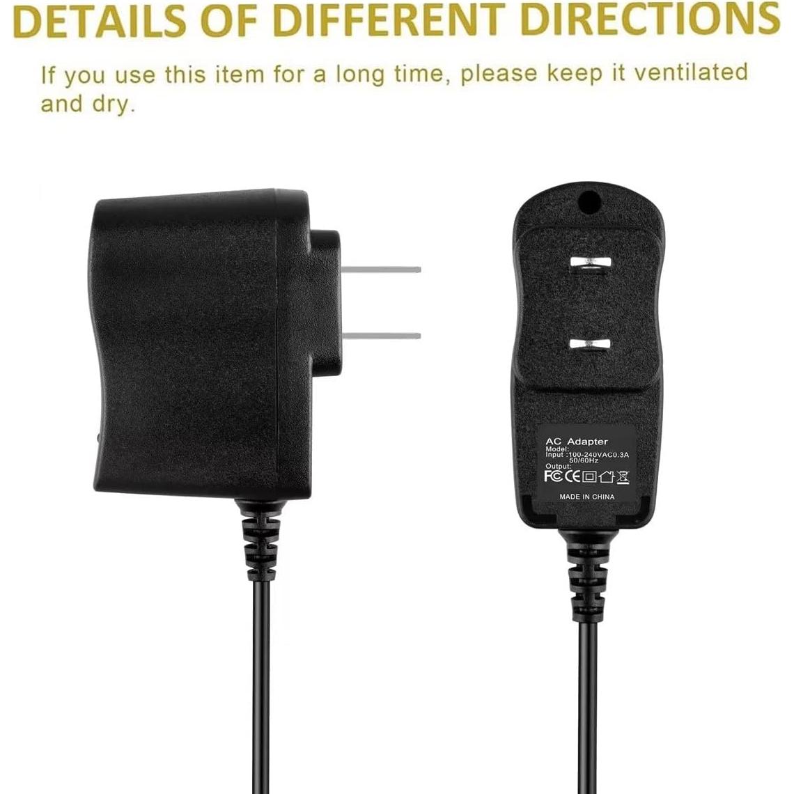 Adaptador de CA/CC Ddkxndb 5V 1A para Linterna Kaito KA404