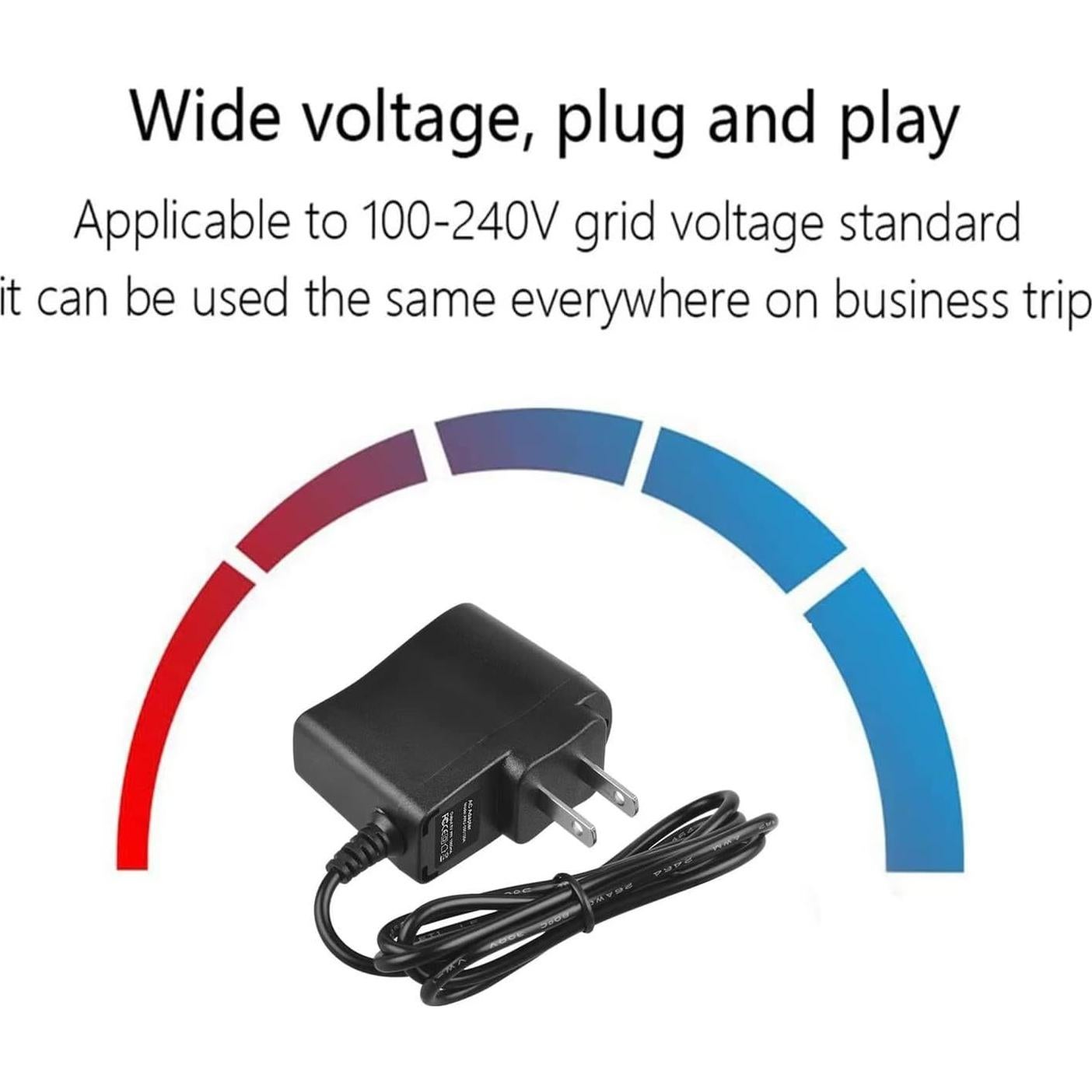 Adaptador de CA/CC Ddkxndb 5V 1A para Linterna Kaito KA404