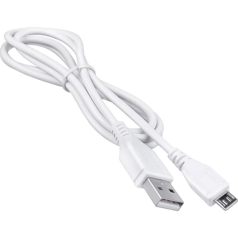 Cable de Carga Micro USB 1m J-ZMQER Blanco Compatible Kaito KA332W
