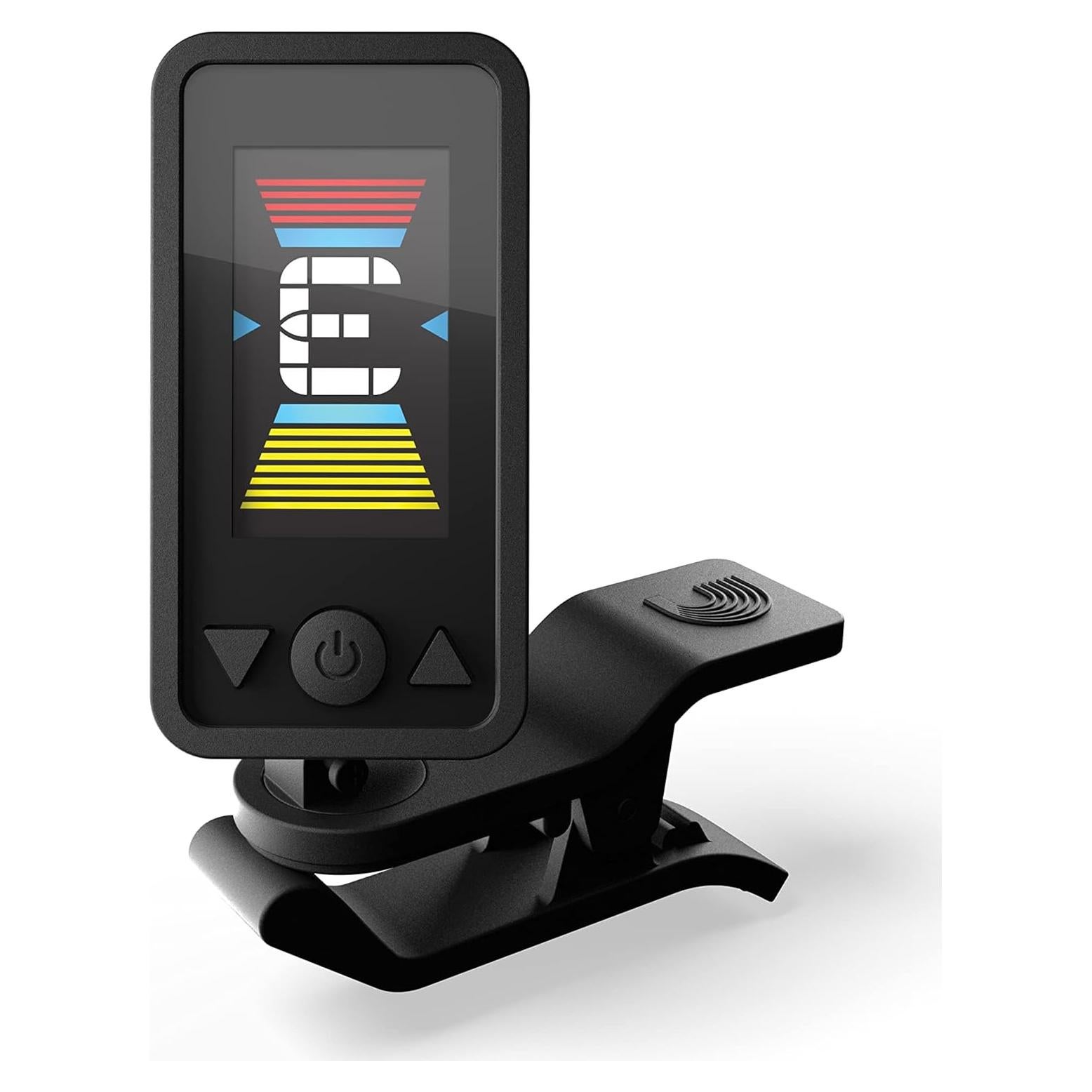 Afinador Clip D'Addario para Chelo y Bajo - Pantalla Color