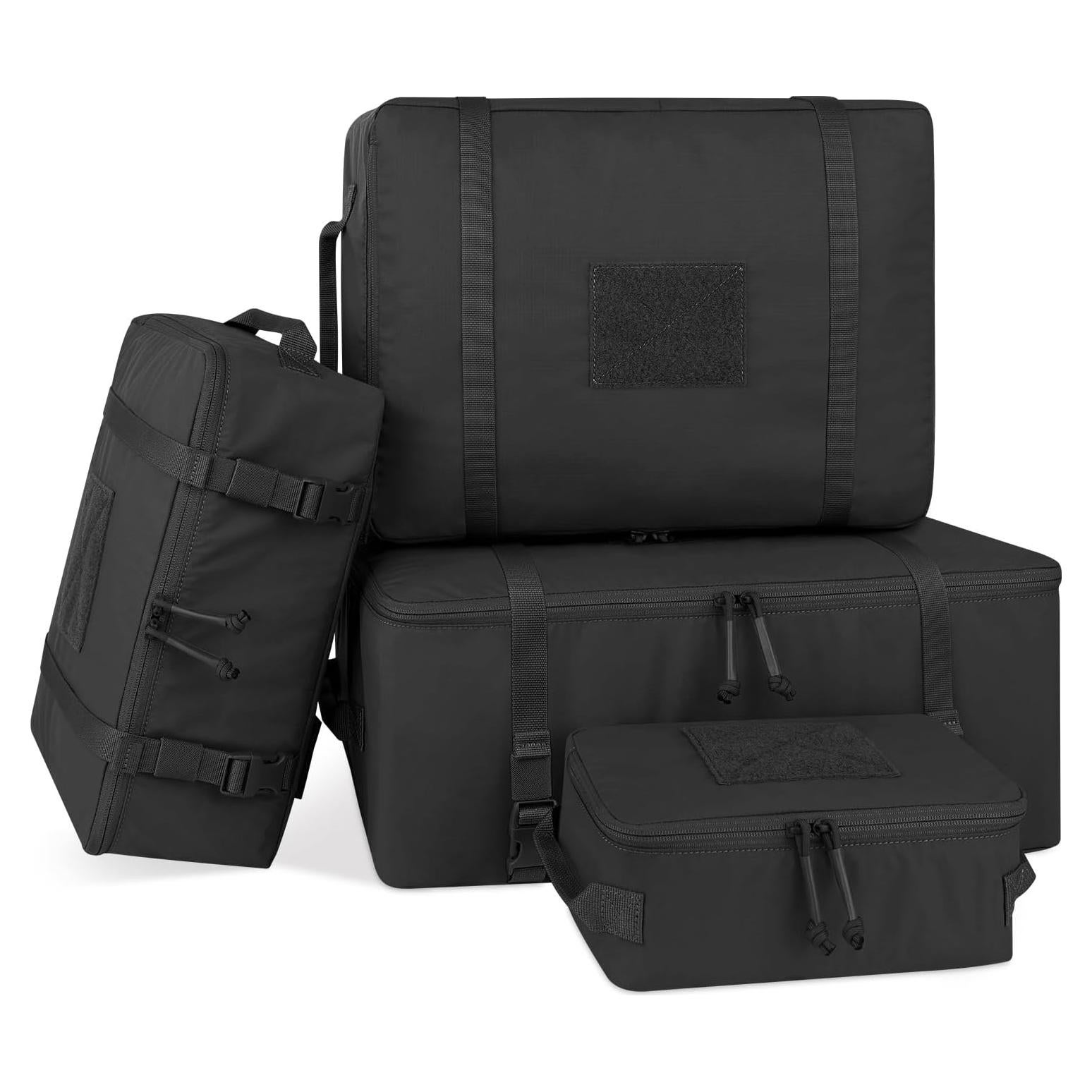 Cubos de Empaque Tácticos PETAC GEAR 4 Pcs Impermeables