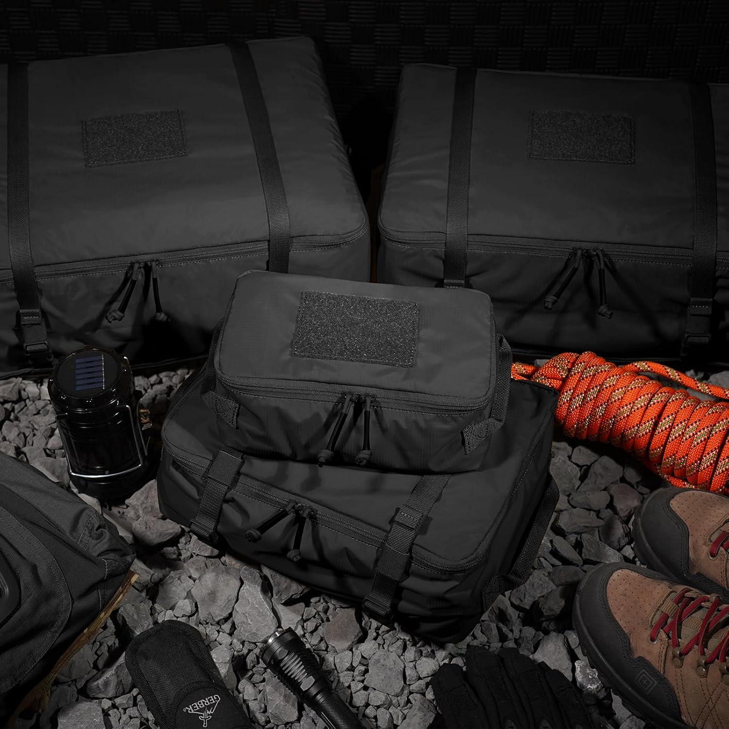 Cubos de Empaque Tácticos PETAC GEAR 4 Pcs Impermeables